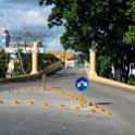 CUB SANC SanctiSpiritus 2019APR14 001  With our crossing of the the oldest bridge in Cuba on foot - the   Milk Bridge  , we were 10 mintues from our stop for the night - the   Hotel Plaza  , overlooking   Parque Serafín Sánchez   in   Sancti Sp&iacute;ritus  . : - DATE, - PLACES, - TRIPS, 10's, 2019, 2019 - Taco's & Toucan's, Americas, April, Caribbean, Cuba, Day, Milk Bridge, Month, Sancti Spíritus, Sunday, Year